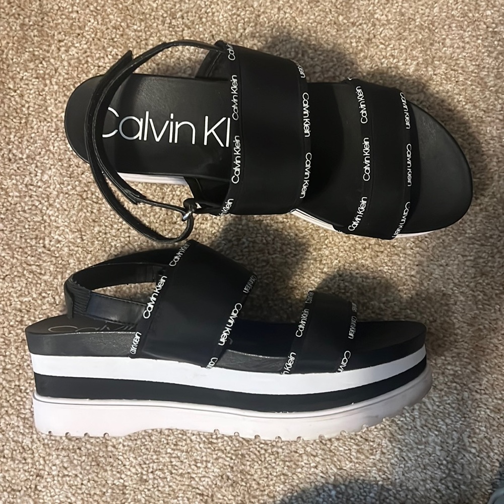 Calvin Klein Platform Sandals